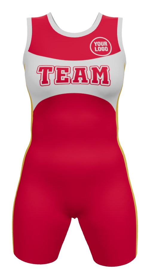 Female Grind Wrestling Singlet, design 04